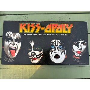 Kissopoly Board Game Kiss‎ Monopoly (Late for the Sky, 2003) Complete
